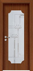 PVC wood door