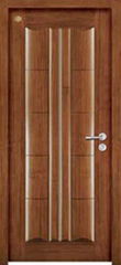 Composite wood door