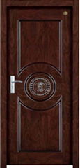 Composite wood door