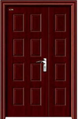 PVC steel wood door