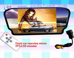 7" Car Rearview Mirrow Monitor