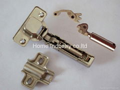 hydraulic buffering concealed hinge 