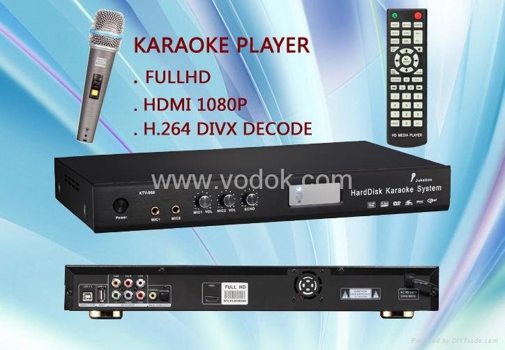 FULL HD HDD karaoke machines  KTV-868 1