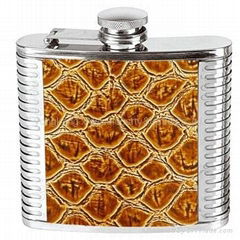 Large Luxury S/S Hip Flask 