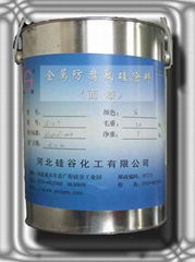 Metal anticorrosion fluorine silicon coating