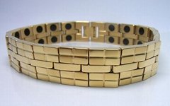 Titanium magnetic bracelet