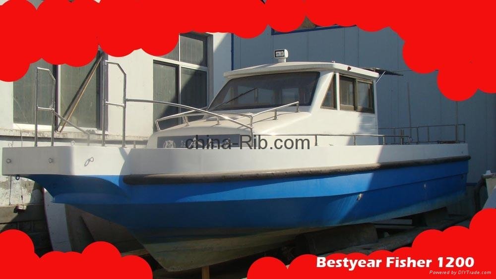 Fisher 1160 Commercial Fishing boat 1