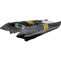 High speed inflatable racing boat