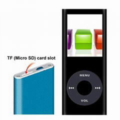 1.8 inch MP4 Player with TF(Micro SD) card slot