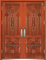 Dual-Opening Security Door