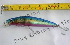 Flashing LED Fishing Lure with Hook (PFT0701)