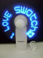 LED Message fan, led Message fan, flashing mini fan , promotional fan, Gift fan,