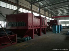 Q69 Roller conveyor shot blasting