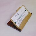 木製折疊式名片盒