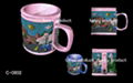 3D PVC promotional mug 3