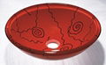 sell glass basins (basin) ,glass sink