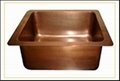 sell kitchen sinks, copper heat sinks, copper bar sinks, copper sinks direct,  2