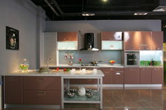 sell baked paint kitchen cabinets ,kitchen cabinets ,pvc cabinets ,uv paint door