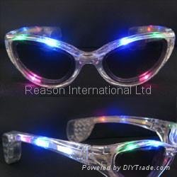 LED flashing sunglasses 2