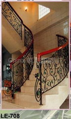 Stainless steel staircase