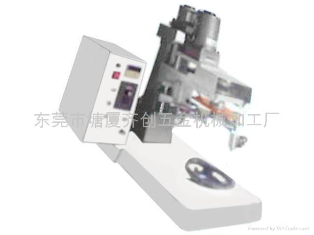 Precise ellipse loudspeaker gluing machine 