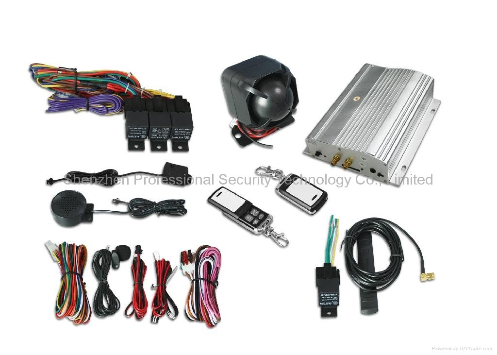 GSM and GPS Vehicle Tracker & GSM Car Alarm System 4