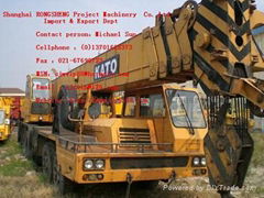 Used  KATO (NK500E-111) Mobile Cranes