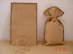 The jute bag processes 