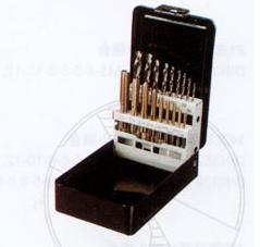 18pcs/set  HSS taps and polished twist drills