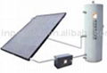 separated solar water heater