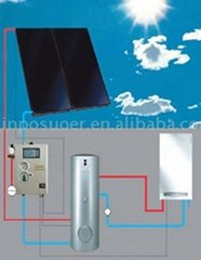 Single pipeline working station system water heater 