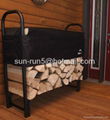 veranda 4ft firewood rack cover