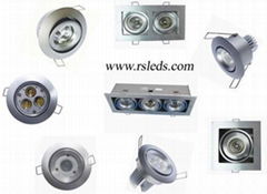 High power LED Downlights