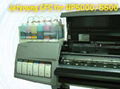 Continual ink supply system for HP5000