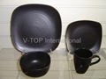 16pcs stonware dinnerware 1