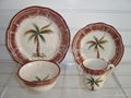 16pcs earthenware dinnerware