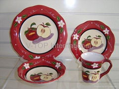 16pcs earthenware dinnerware 