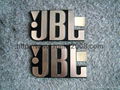 High light brushed aluminum nameplate 3