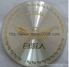 Laser marking nameplate