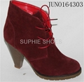 Fashion design popular high heel Lady shoe Ankle boots 1