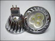 MR16 in 3 x 1W high power LED spotlight (LED bulb)