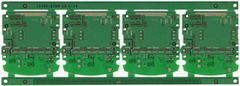 Multilayer PCB with flash gold