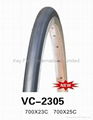 High quality road bicycle/bike tyre/tire 700*23C 1