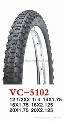 High quality free style/kids bicycle/bike tyre/tire 12/14/16/20"