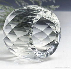 crystal napkin ring,crystal napkin holder