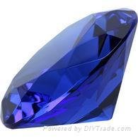 crystal diamond paperweight,crystal diamond,crystal wedding gifts 1