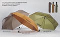 3 Section Auto Open & Close Pongee Umbrella