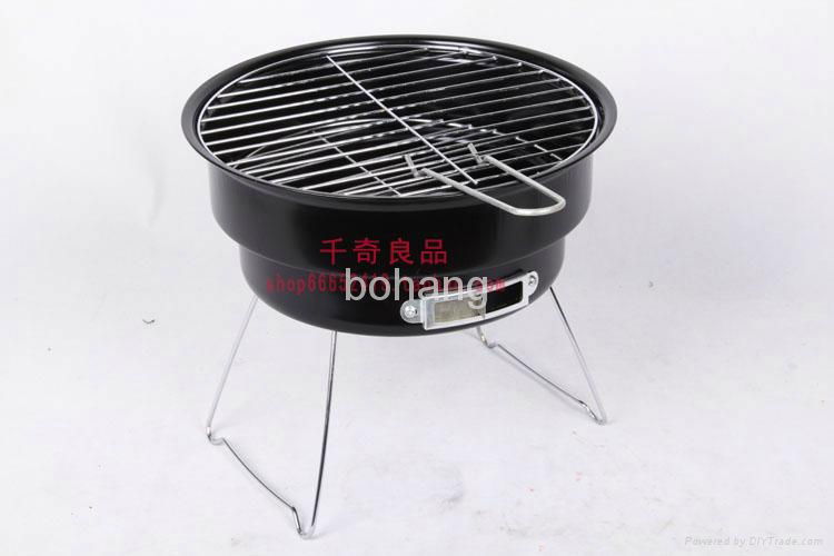 NEW Premier Portable BBQ Charcoal Grill & Cooler Combo 3