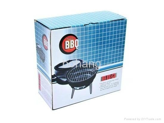 NEW Premier Portable BBQ Charcoal Grill & Cooler Combo 2
