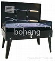 Folding barbecue barbecue grill bbq grill charcoal barbecue portable 1